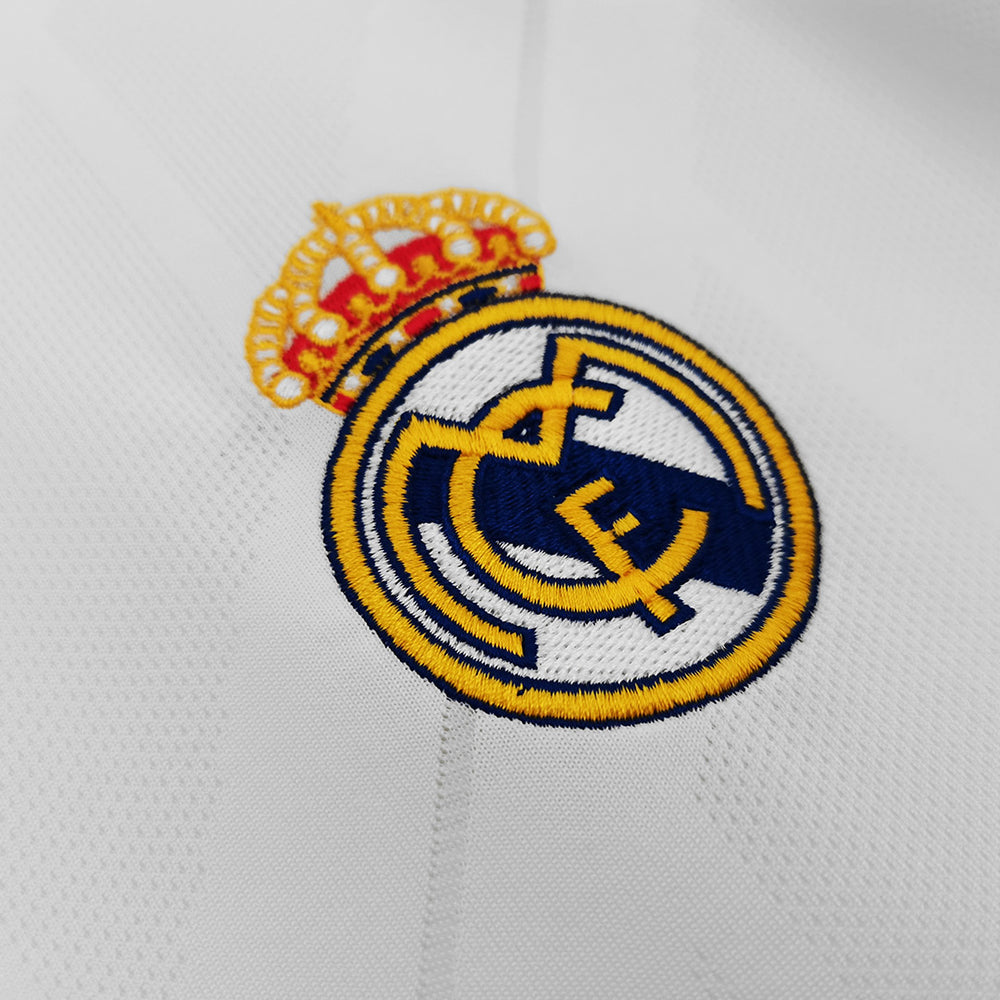 RONALDO #7 Retro Real Madrid Home Long Sleeve Jersey 2017/18 