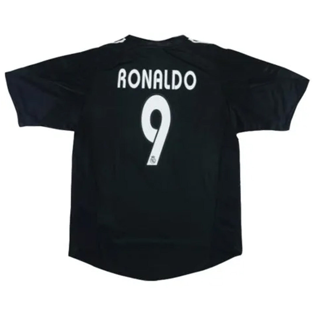 RONALDO #9 Retro Real Madrid Away Jersey 2004/05 