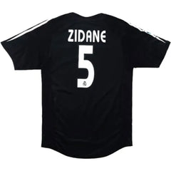 ZIDANE #5 Retro Real Madrid Away Jersey 2004/05 
