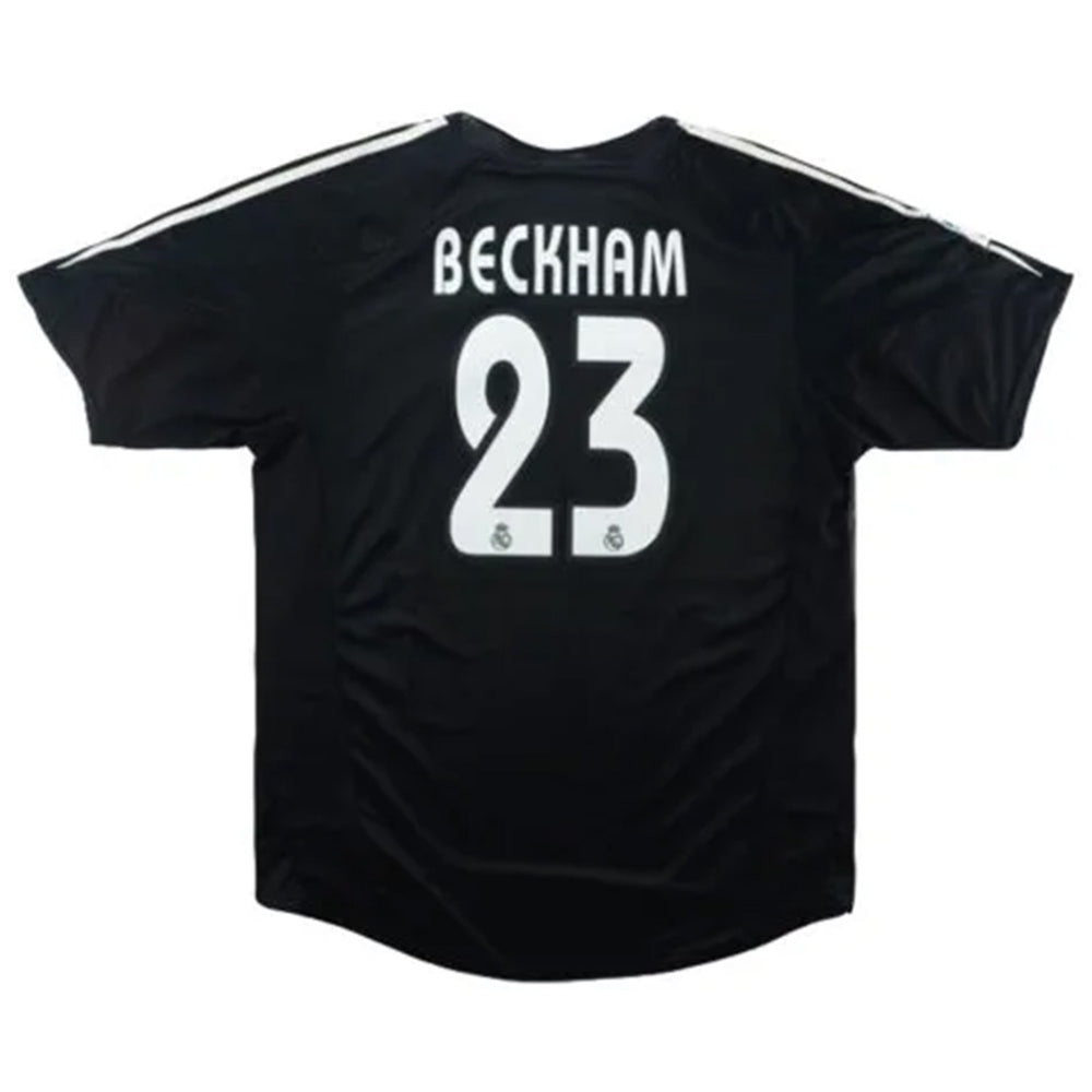 BECKHAM #23 Retro Real Madrid Away Jersey 2004/05 