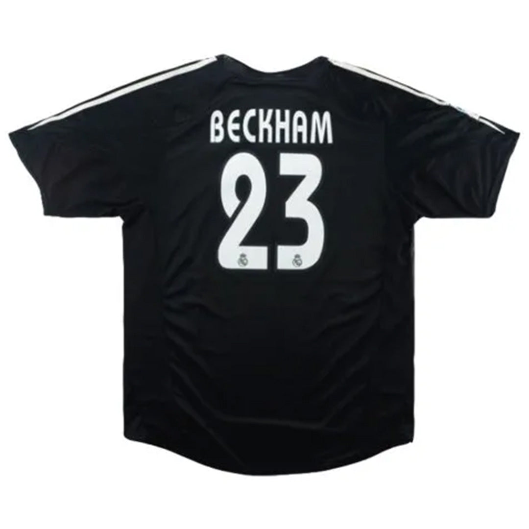 BECKHAM #23 Retro Real Madrid Away Jersey 2004/05 