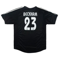 BECKHAM #23 Retro Real Madrid Away Jersey 2004/05 