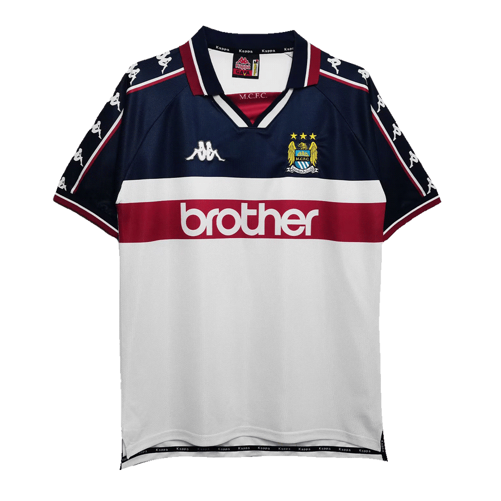 Retro Manchester City Away Jersey 1997/98 