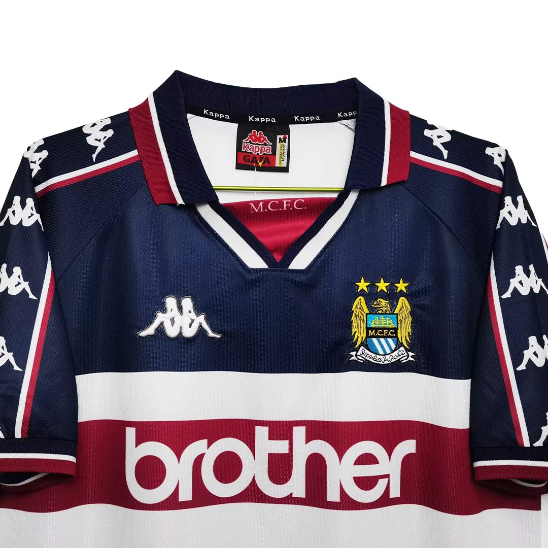 Retro Manchester City Away Jersey 1997/98 