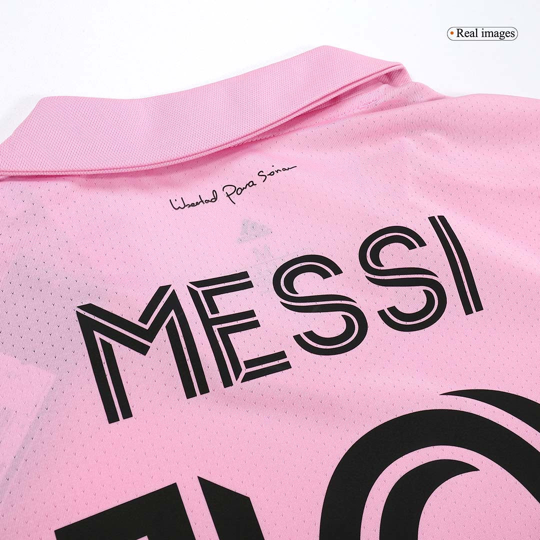 [Super Replica] Inter Miami Messi #10 Jersey The Heart Beat Kit Player Version 2022 