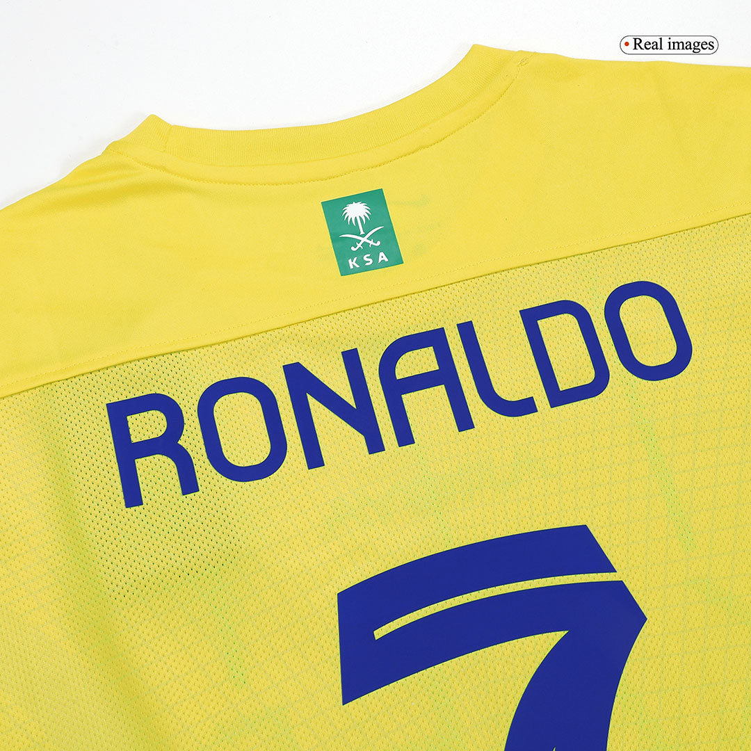 [Super Replica] RONALDO #7 Al Nassr Home Jersey 2023/24 