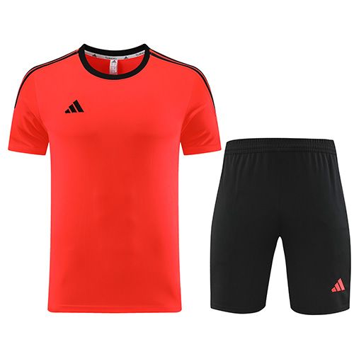 Customize Team Jersey Kit(Shirt+Short) Orange AD02 