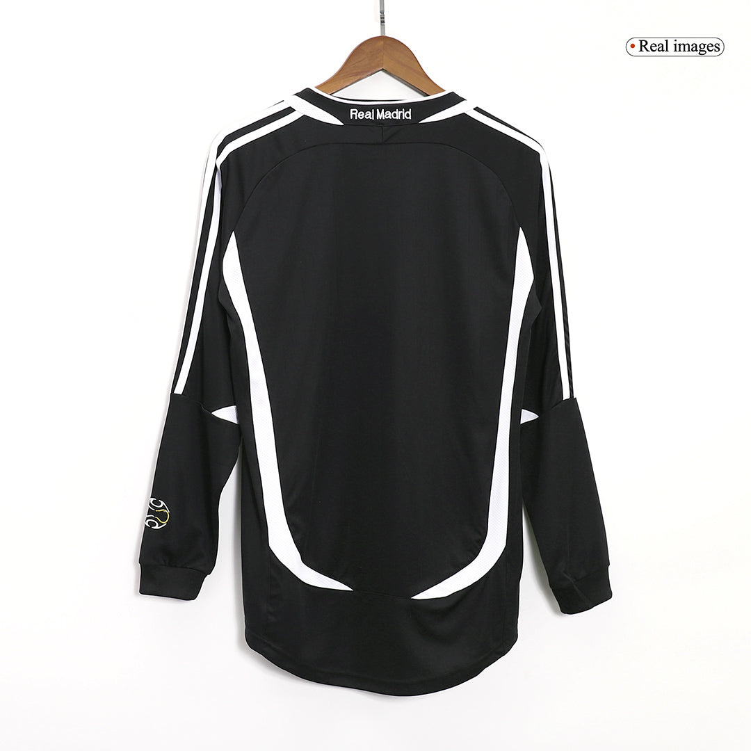 Retro Real Madrid Away Long Sleeve Jersey 2006/07 