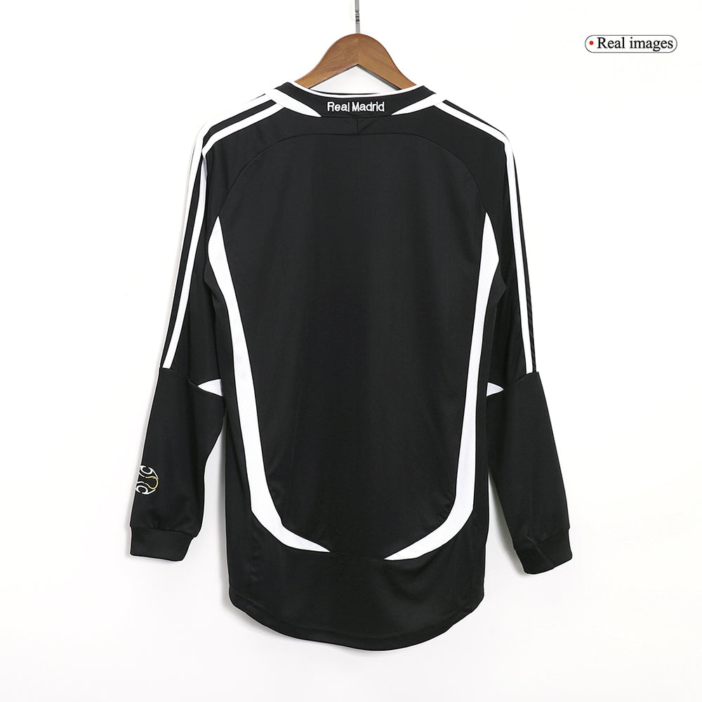 Retro Real Madrid Away Long Sleeve Jersey 2006/07 