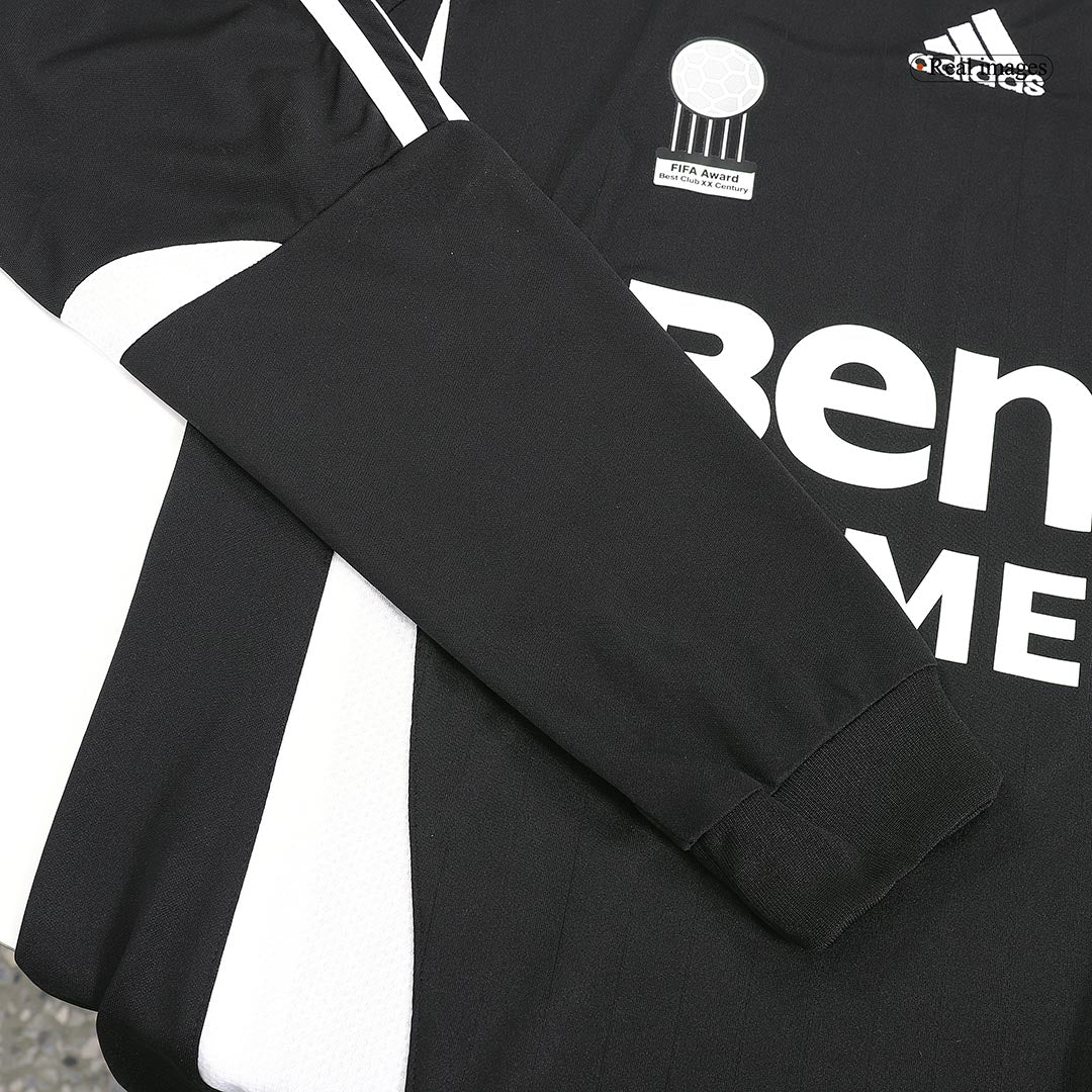 Retro Real Madrid Away Long Sleeve Jersey 2006/07 