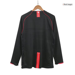 Retro Manchester United Away Long Sleeve Jersey 2007/08 