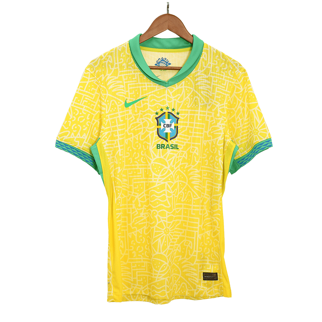 Brazil Home Match Jersey Player Version Copa America 