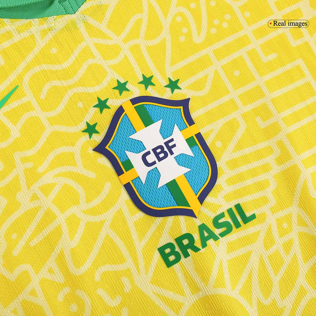 Brazil Home Match Jersey Player Version Copa America 