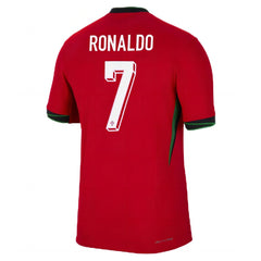 Ronaldo #7 Portugal Home Match Jersey Player Version EURO 