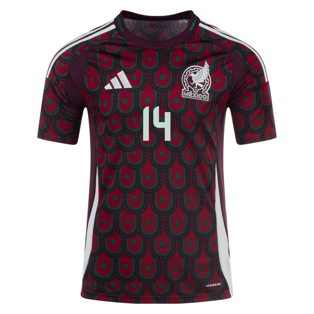 Chicharito #14 Mexico Home Jersey Copa America 