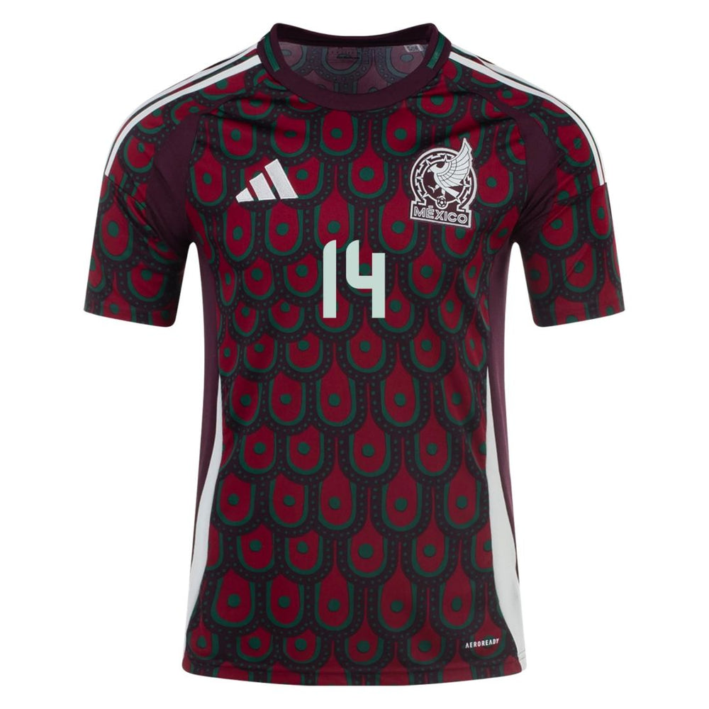 Chicharito #14 Mexico Home Jersey Copa America 