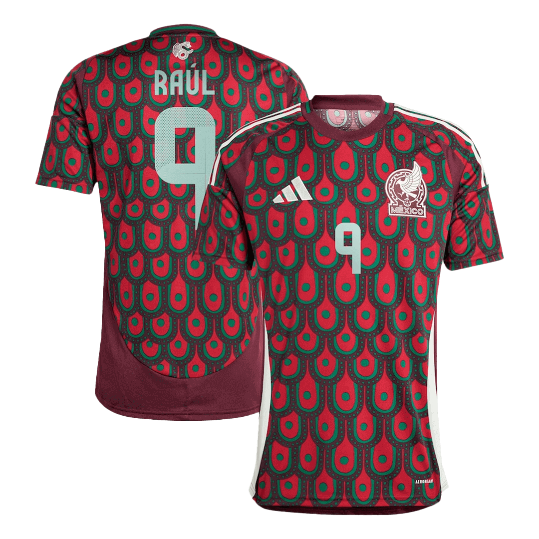 RAÚL #9 Mexico Home Jersey Copa America 