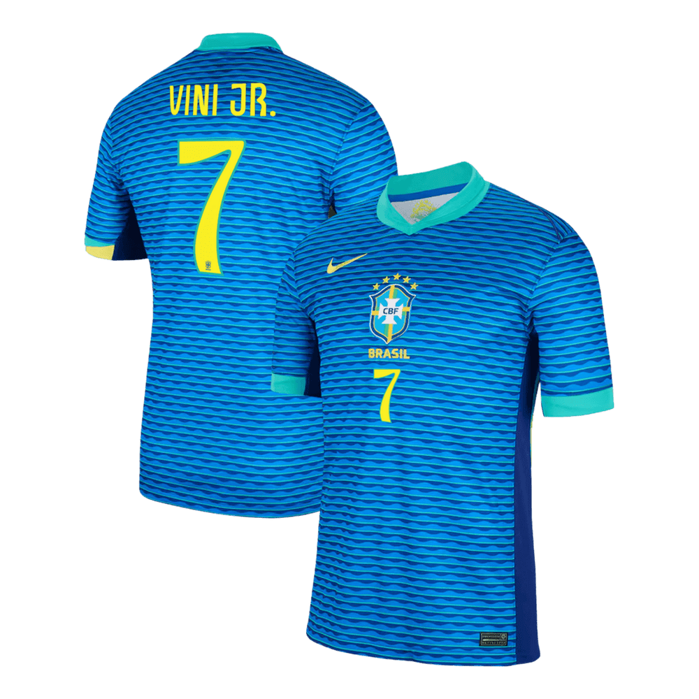 VINI JR. #7 Brazil Away Jersey Copa America 