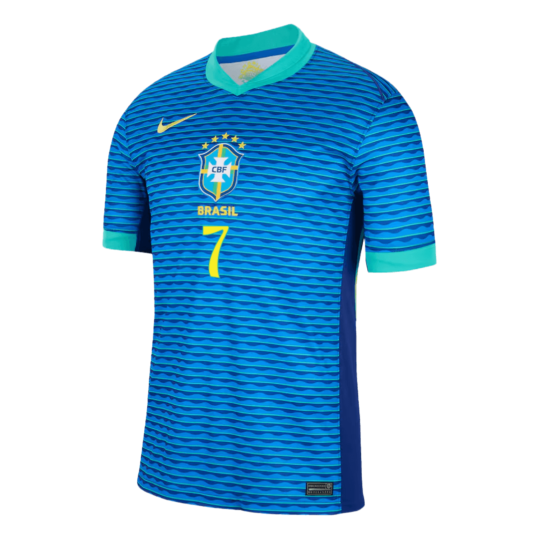 VINI JR. #7 Brazil Away Jersey Copa America 