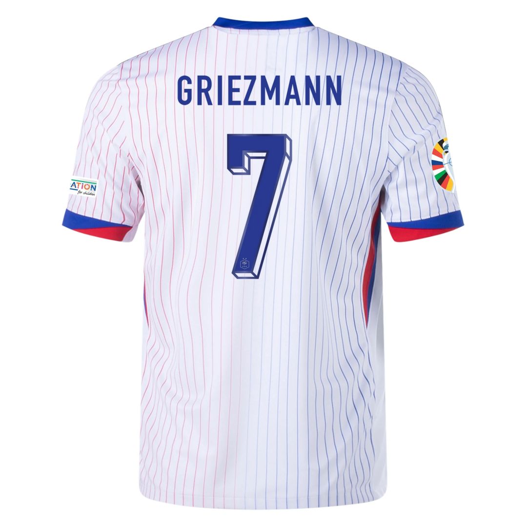 GRIEZMANN #7 France Away Jersey Euro - [Super Replica] 