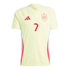 MORATA #7 Spain Away Jersey Euro 