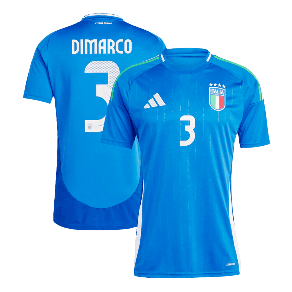 DIMARCO #3 Italy Home Jersey Euro - [Super Replica] 