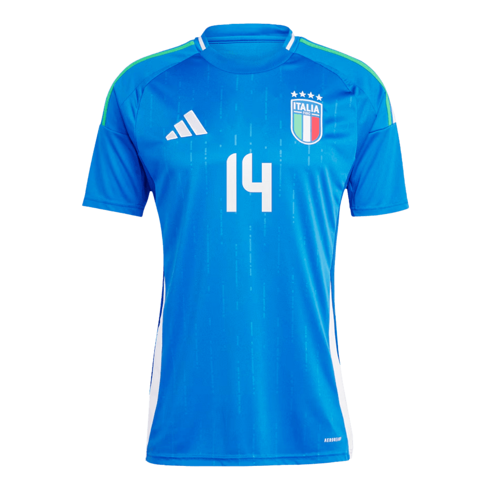CHIESA #14 Italy Home Jersey Euro - [Super Replica] 