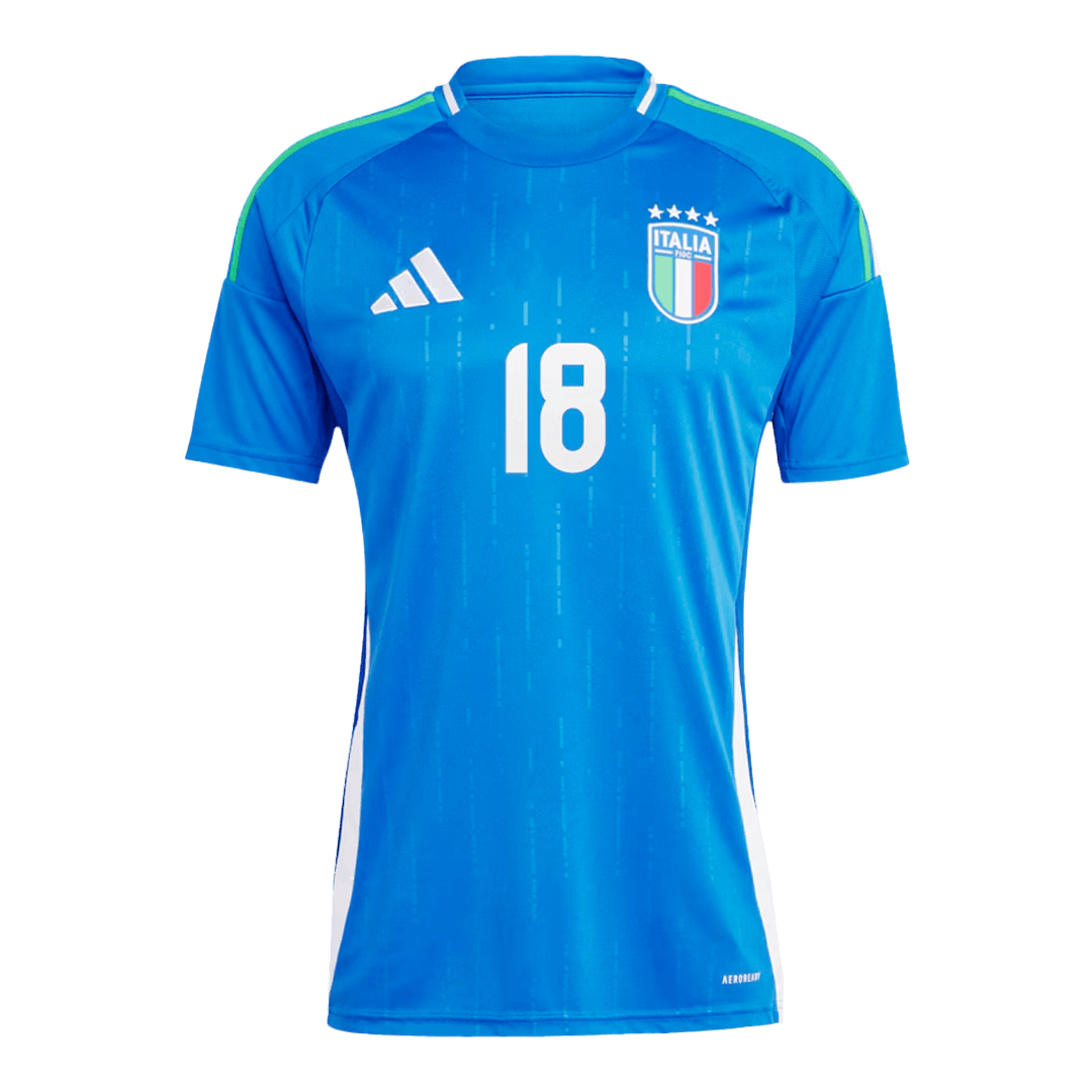 BARELLA #18 Italy Home Jersey Euro - [Super Replica] 