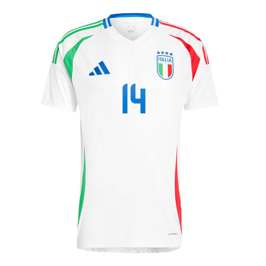[Super Replica] CHIESA #14 Italy Away Jersey Euro 