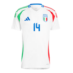 [Super Replica] CHIESA #14 Italy Away Jersey Euro 