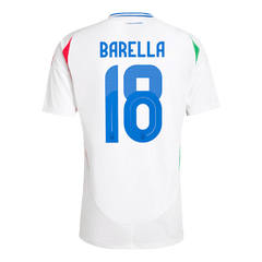 [Super Replica] BARELLA #18 Italy Away Jersey Euro 