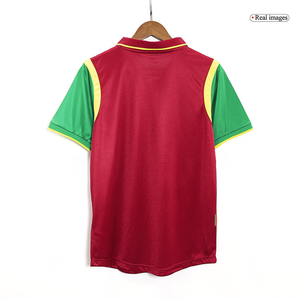 FIGO #7 Retro Portugal Home Jersey 1999 