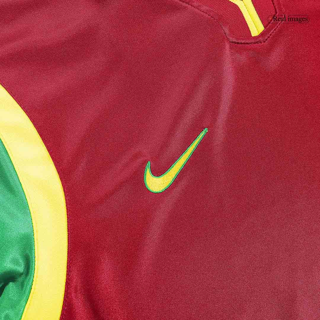 FIGO #7 Retro Portugal Home Jersey 1999 