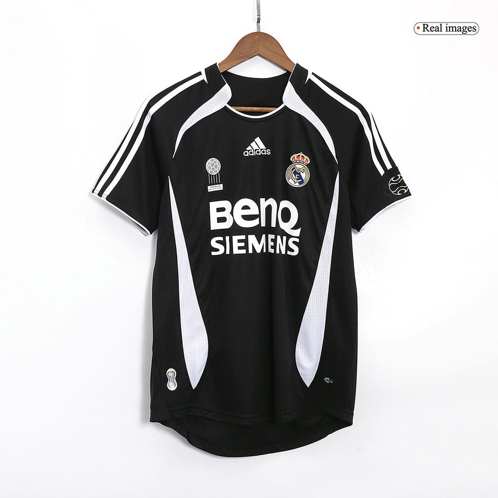 Ronaldo #9 Retro Real Madrid Away Jersey 2006/07 