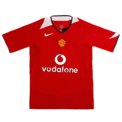 v.Nistelrooy #10 Retro Manchester United Home Jersey 2004/06 