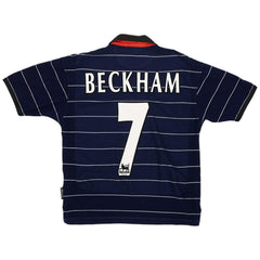Beckham #7 Rero Manchester United Away Jersey 1999/00 