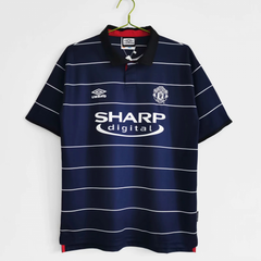 Yorke #19 Retro Manchester United Away Jersey 1999/00 