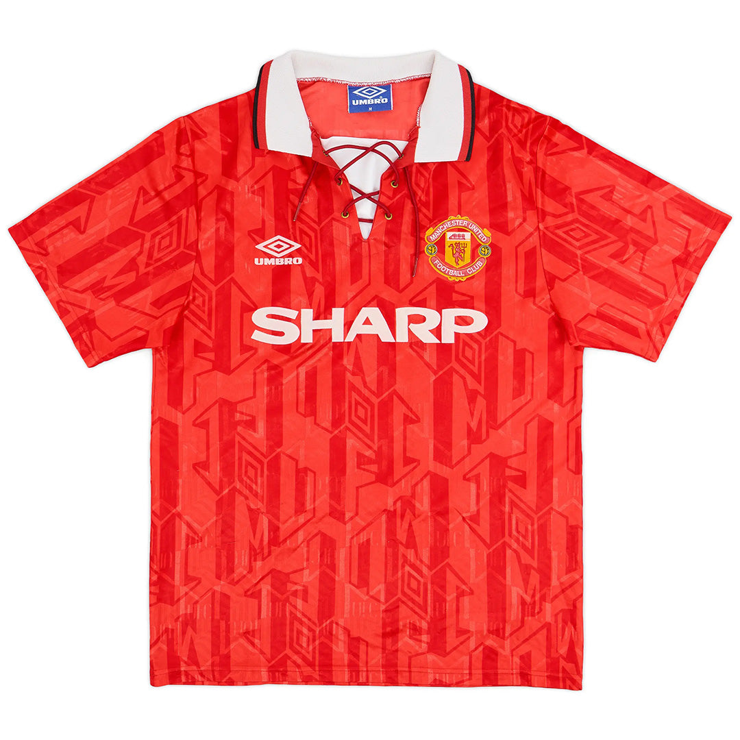 Cantona #7 Retro Manchester United Home Jersey 1992/94 