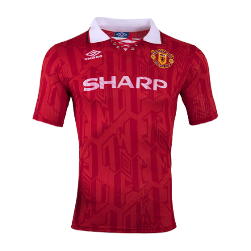 Cantona #7 Retro Manchester United Home Jersey 1992/94 
