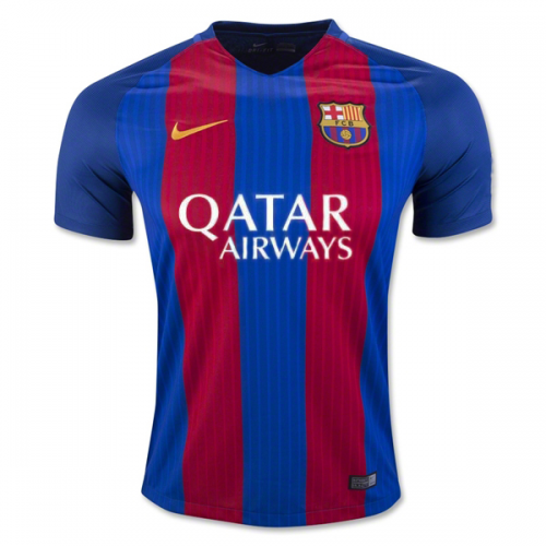 NEYMAR JR #11 Retro Barcelona Home Jersey 2016/17 
