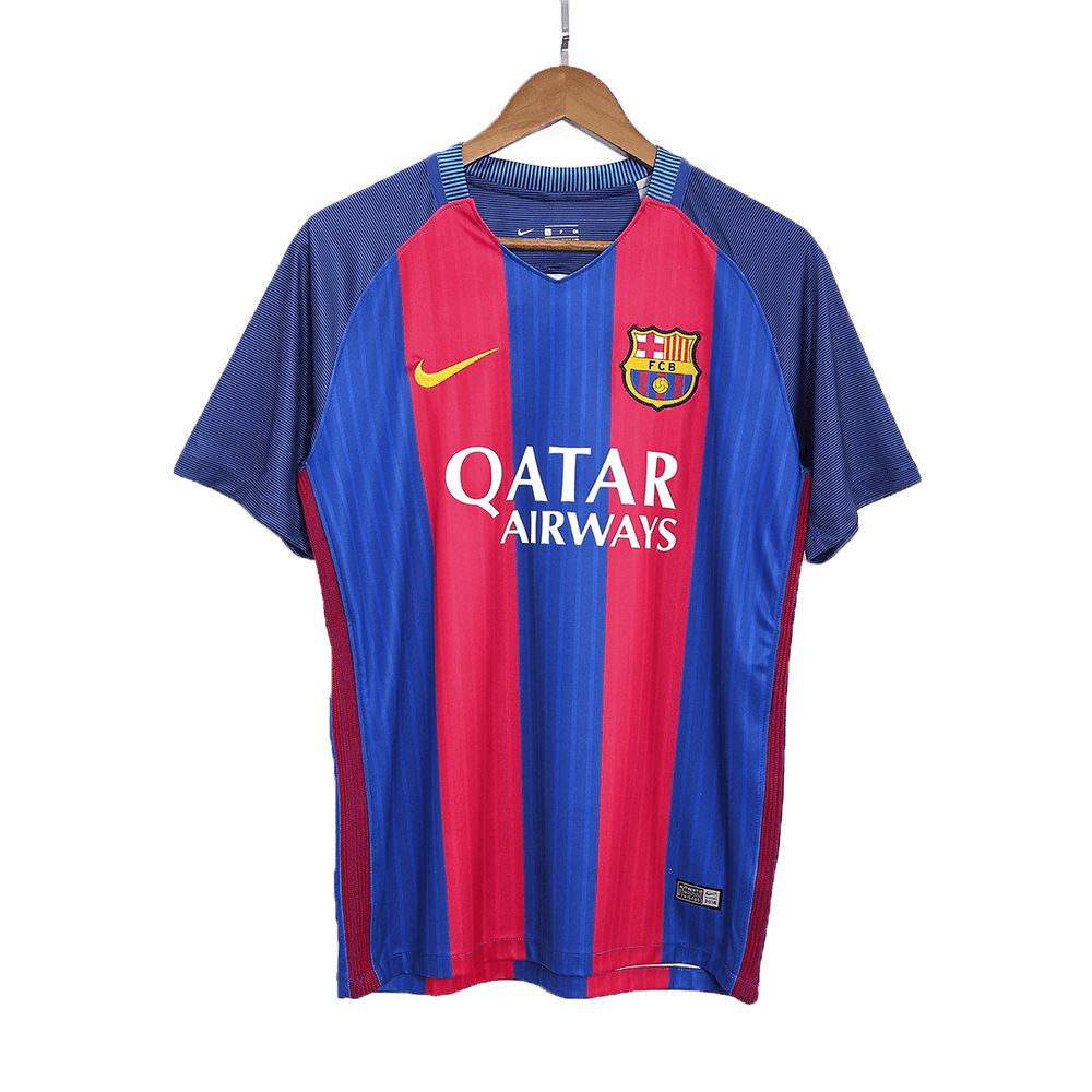 NEYMAR JR #11 Retro Barcelona Home Jersey 2016/17 