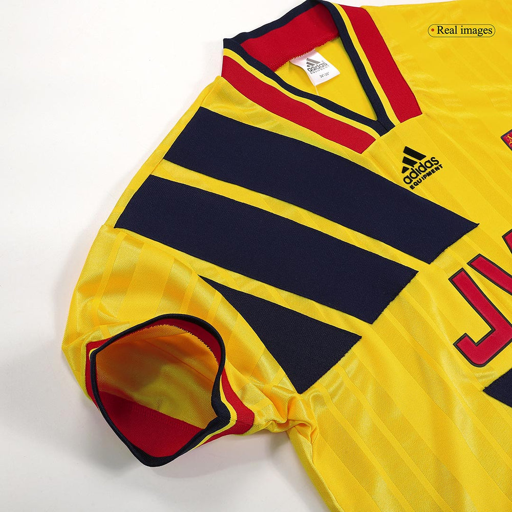 Wright #8 Retro Arsenal Away Jersey 1993/94 