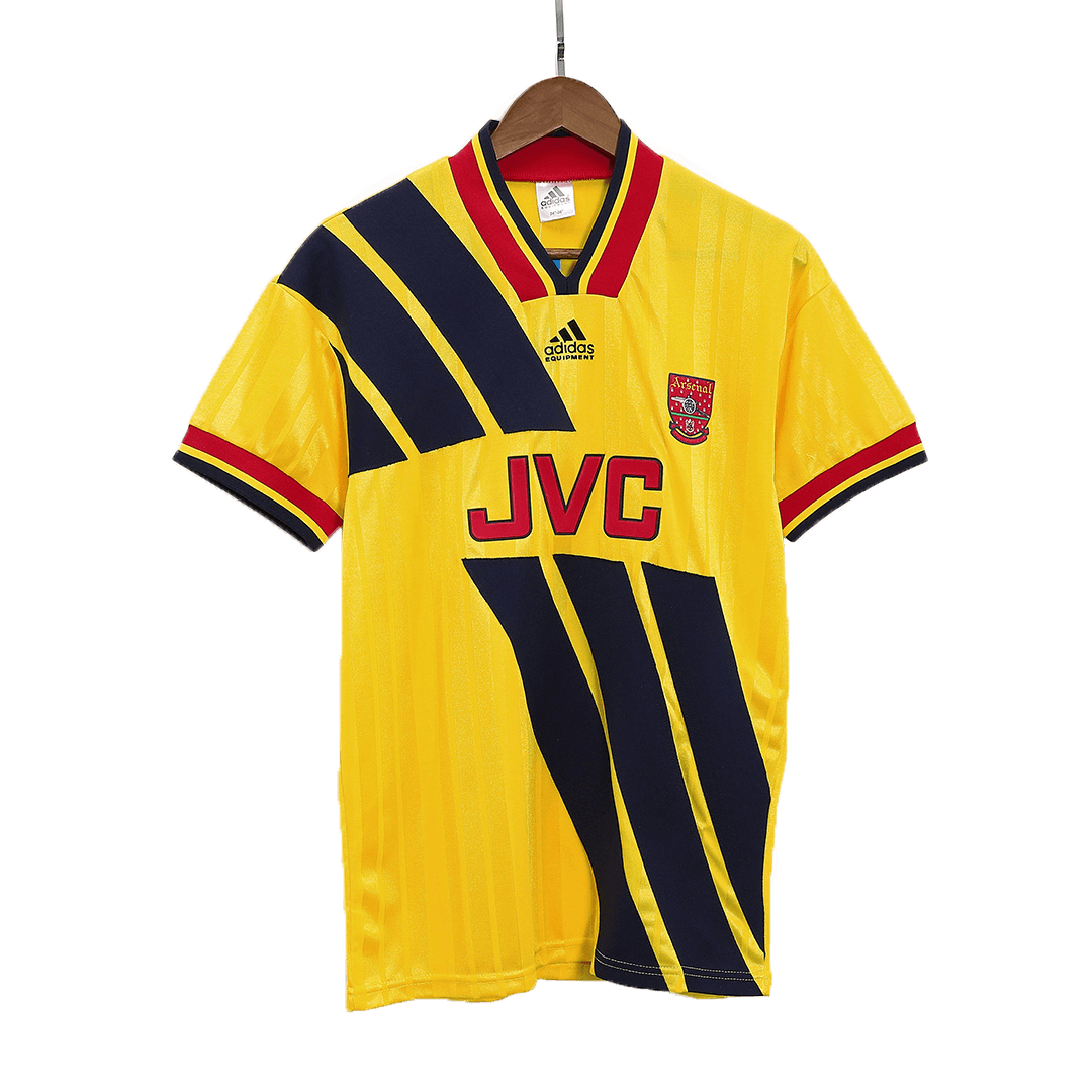 Wright #8 Retro Arsenal Away Jersey 1993/94 