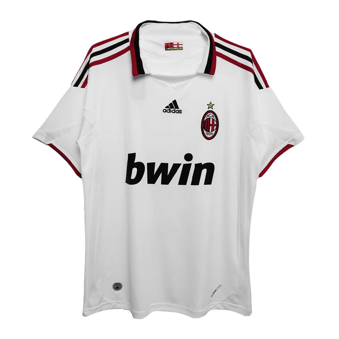 Ronaldinho #80 Retro AC Milan Away Jersey 2009/10 