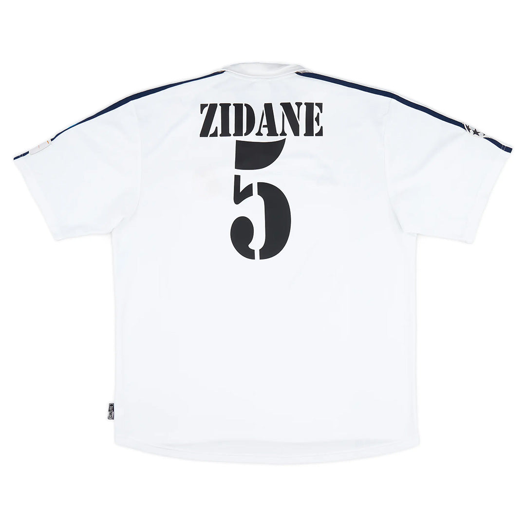 Zidane #5 Retro Real Madrid Centenary Home Jersey 2002/03 