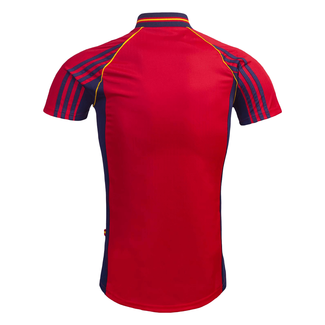RAÚL #10 Retro Spain Home Jersey World Cup 1998 