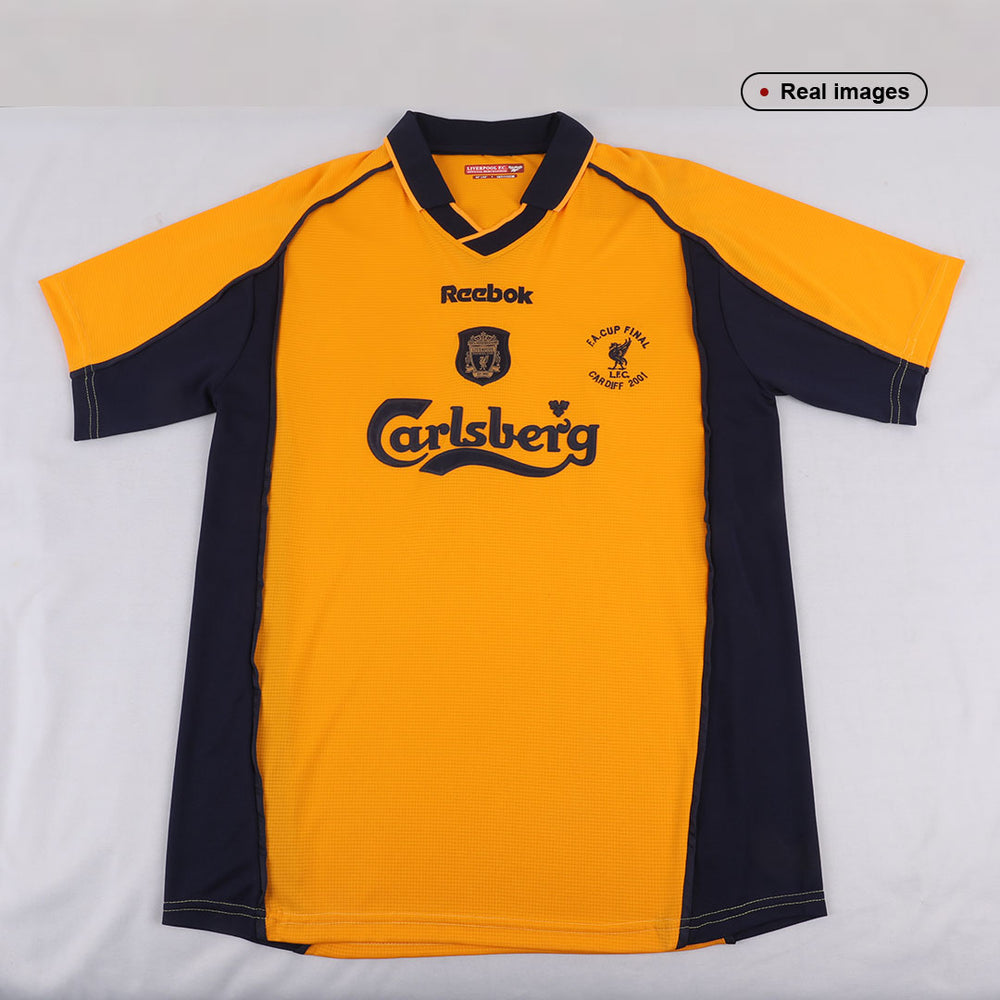 FOWLER #9 Retro Liverpool Away Jersey 2000/01 