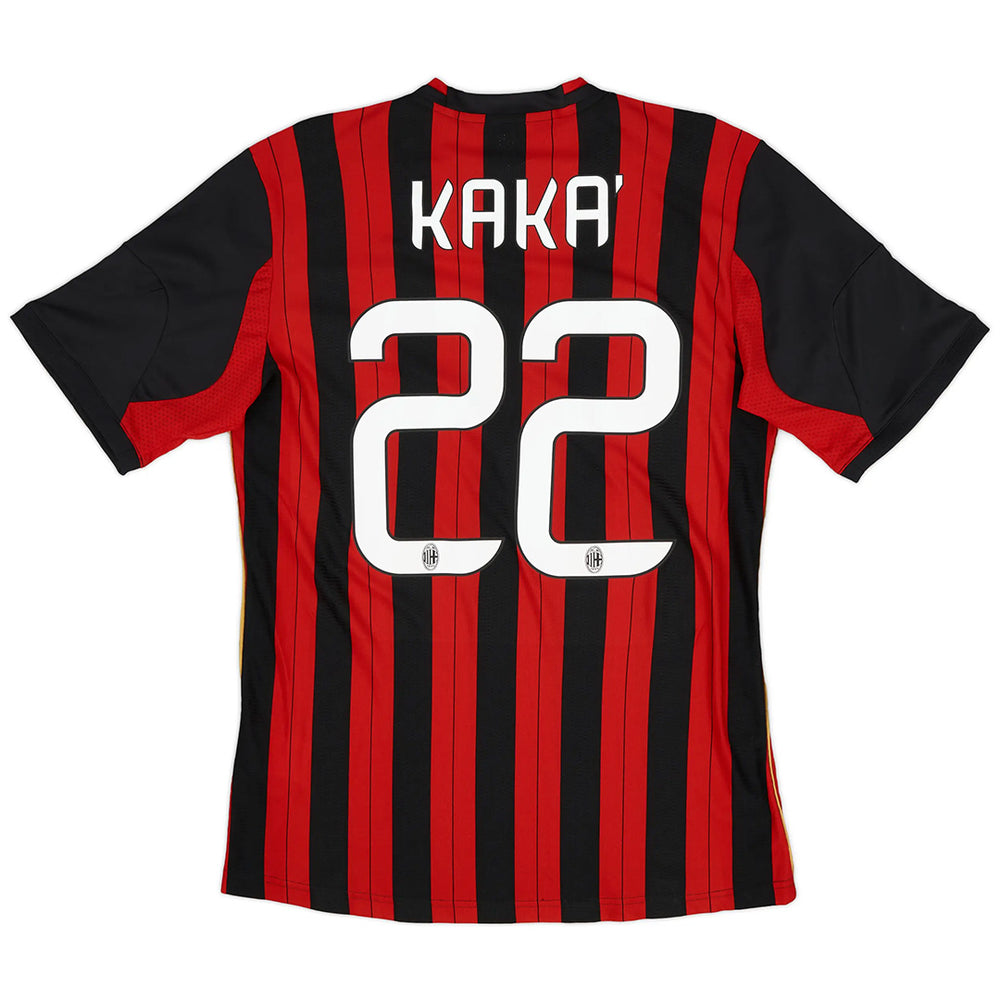 KAKA' #22 Retro AC Milan Home Jersey 2013/14 