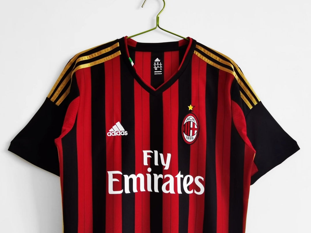 KAKA' #22 Retro AC Milan Home Jersey 2013/14 
