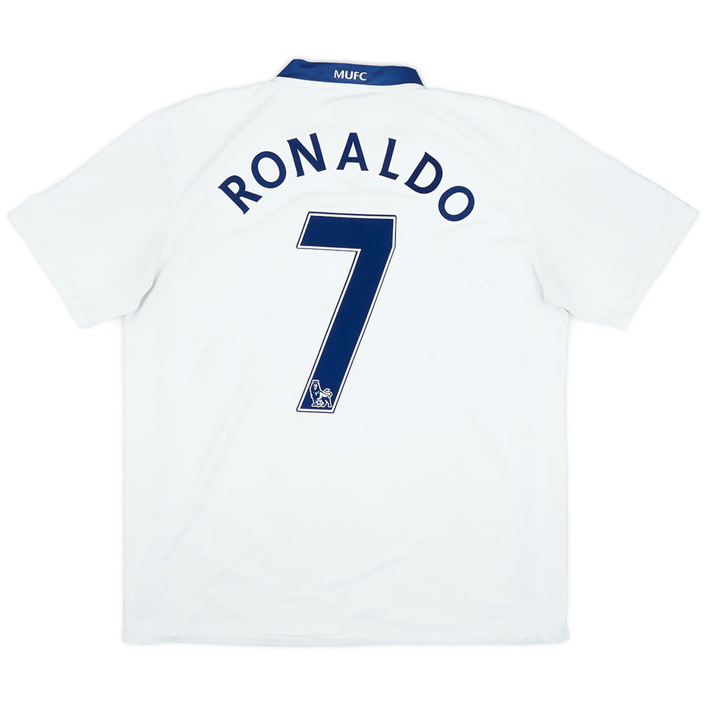 Ronaldo #7 Retro Manchester United Away Jersey 2008/09 